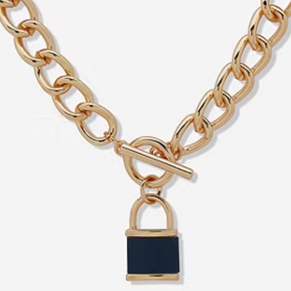 NWOT Worthington Gold Tone 17 Inch Curb Pendant
Necklace - Picture 4 of 12